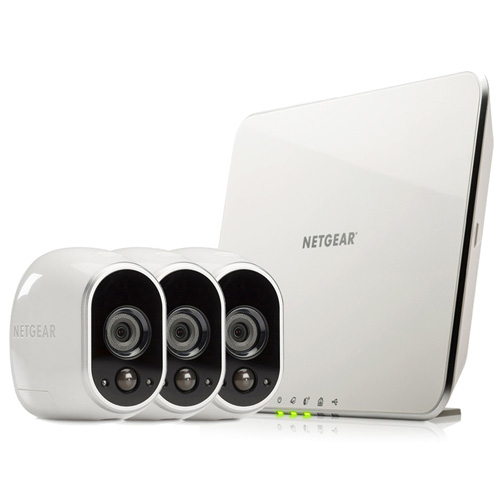 Arlo Netgear Security System with 3 HD Wireless Camera - VMS3330